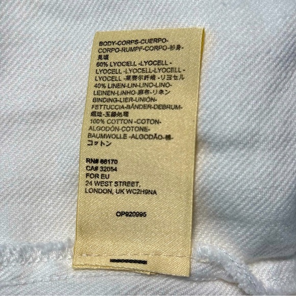 Pilcro and the Letterpress Women’s White Button-Front Mini Dress 8 Anthropologie - Picture 16 of 16